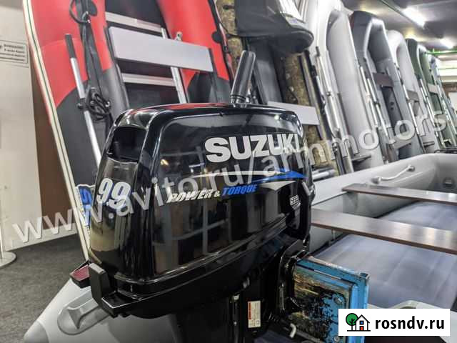 Лодочный мотор Suzuki DT 9.9A 2 такта новый Москва - изображение 1