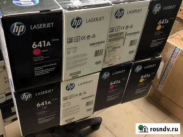 Картриджи HP 641 - серии C9720A / C9721A / C9722A Уфа - изображение 1