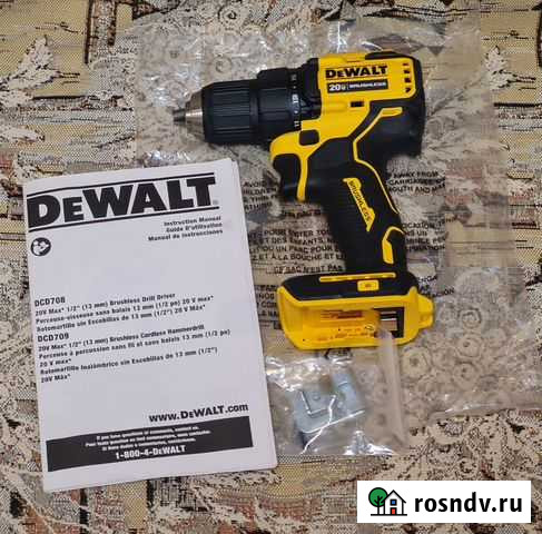 Новый DeWalt DCD708 дрель-шуроповерт Екатеринбург - изображение 1