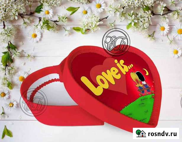 Подарочная упаковка сердечко Кемерово - изображение 1