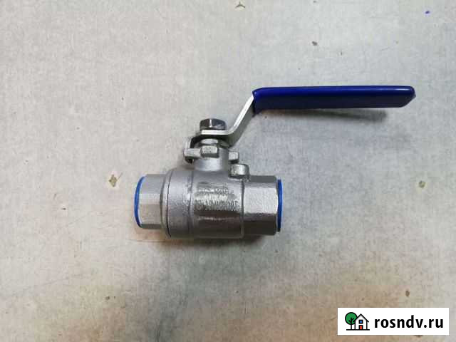 Кран Нержавейка шаровый Ду15 Ру16 Нижнекамск - изображение 1