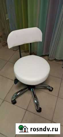 Стул мастера Таблетка со спинкой на хроме Краснодар - изображение 1