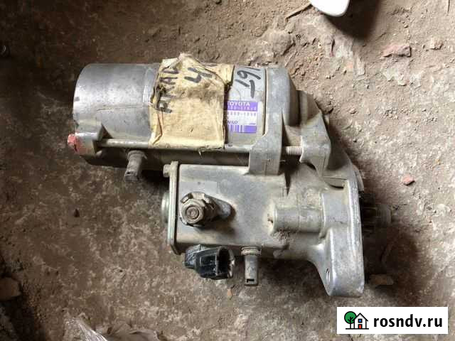 Стартер новый оригинал Тойота Прадо 4.0 1GR Махачкала - изображение 1