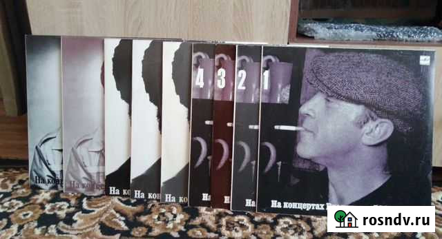 Коллекция грампластинок В. Высоцкого Иркутск - изображение 1