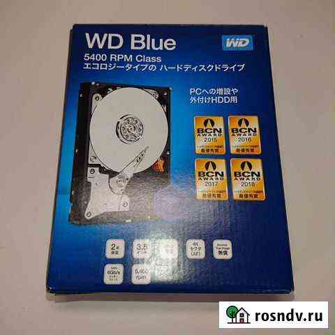 Жесткий диск 6TB Western Digital WD Blue WD60ezaz Омск