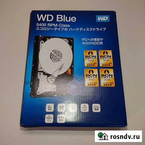 Жесткий диск 6TB Western Digital WD Blue WD60ezaz Омск - изображение 1
