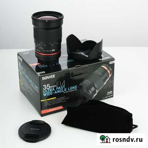 Samyang (Bower) 35mm f/1.4 ED AS UMC Canon EF Санкт-Петербург - изображение 1