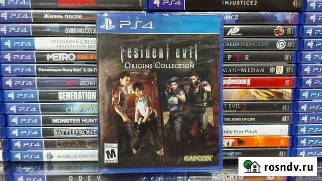 Resident Evil Origins Collection PS4 новые Санкт-Петербург - изображение 1