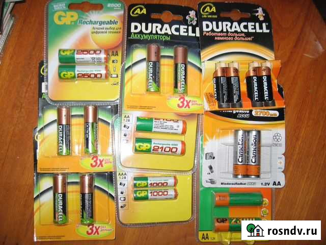 Аккумуляторы и батарейки Астрахань - изображение 1