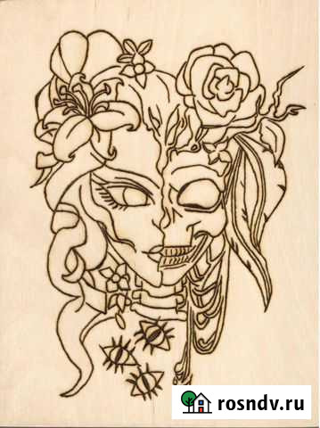 Картина Vida/Muerte Девушка Нежить Электросталь - изображение 1