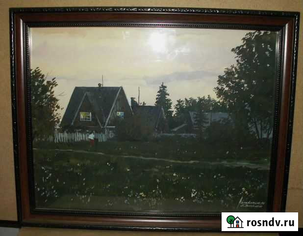 Картина Е. И. Бочарова Сумерки (Швеция) Саратов - изображение 1