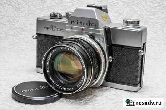 Зеркальная пленочная камера Minolta srT100x Москва