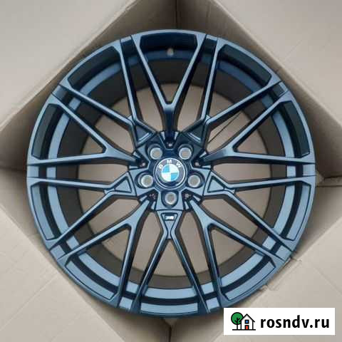 Диски BMW R22 5/112 818 x5 g05 x6 g06 черный гляне Ростов-на-Дону - изображение 1