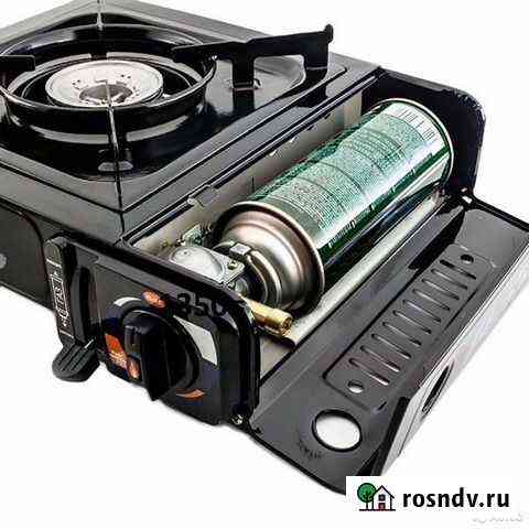 Плита для охотников Black c пьезорозжигом штуцером Нижний Новгород