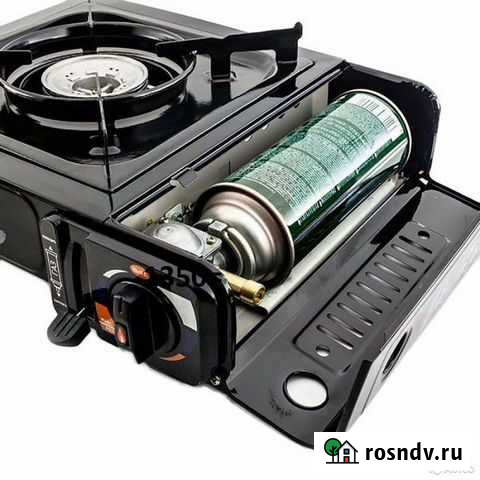 Плита для охотников Black c пьезорозжигом штуцером Нижний Новгород - изображение 1