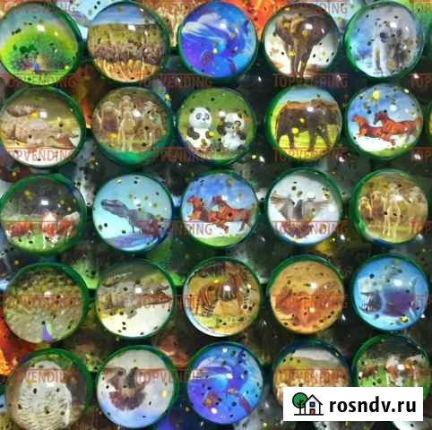 Мяч-прыгун 25 мм Лошади (Y-42) (100 шт/уп) Тюмень - изображение 1