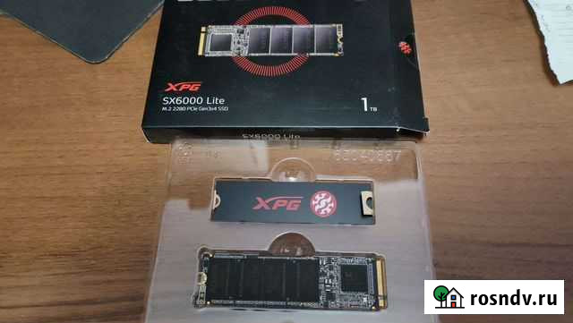 SSD M2 Xpg sx6000 lite 1Tb Кандалакша - изображение 1