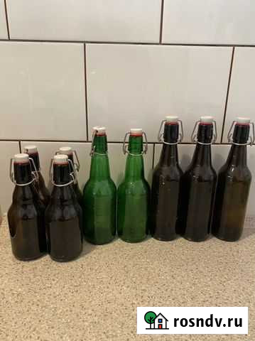 Бутылка стеклянная Вологда - изображение 1