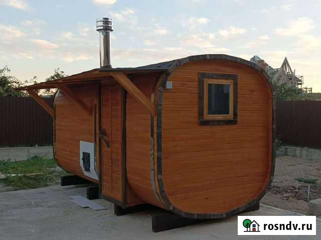 Баня бочка квадро из липы от производителя Анапа - изображение 1