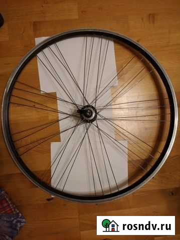 Переднее колесо 28 с оригинальной оспицовкой Санкт-Петербург - изображение 1