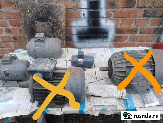 Электродвигатель 220в/380 Азов - изображение 1