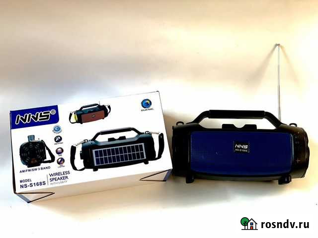 Радиоприемник, Bluetooth-колонка NS-168S Воронеж - изображение 1