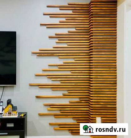 Перегородки. Рейки в интерьере Сочи - изображение 1