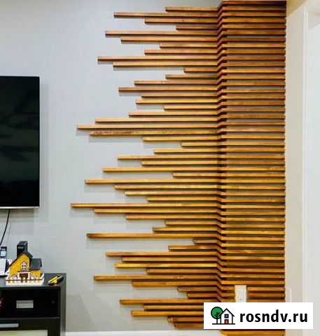 Перегородки. Рейки в интерьере Сочи - изображение 1