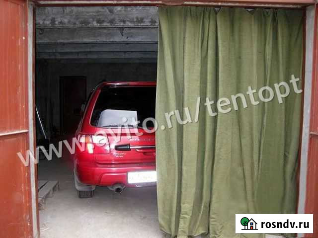 Штора в гараж Брезент Полог на ворота Кингисепп - изображение 1