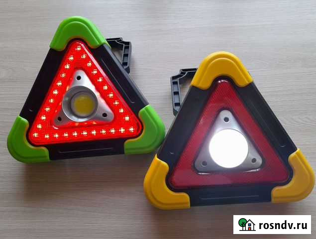 Аварийный знак-треугольник (светодиодный) Томск - изображение 1