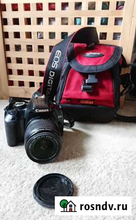 Зеркальный фотоаппарат Canon EOS 450D Москва - изображение 1