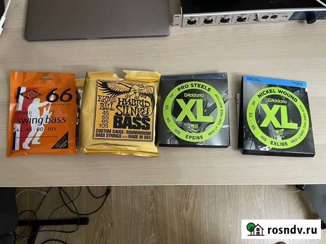 Комплект струн для бас-гитары Москва - изображение 1