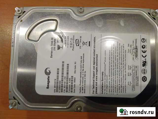 HDD Seagate 250 gb - SATA Волгоград - изображение 1