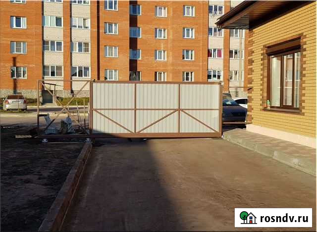 Откатные ворота на винтовых сваях Новосибирск - изображение 1