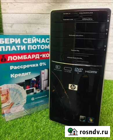 Системный блок HP Windows 7 (Щ 8614 ) Красноярск - изображение 1