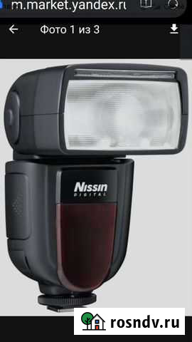 Вспышка камеры Nissin Canon Санкт-Петербург - изображение 1
