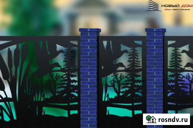 Забор хай-тек от производителя Южно-Сахалинск - изображение 1