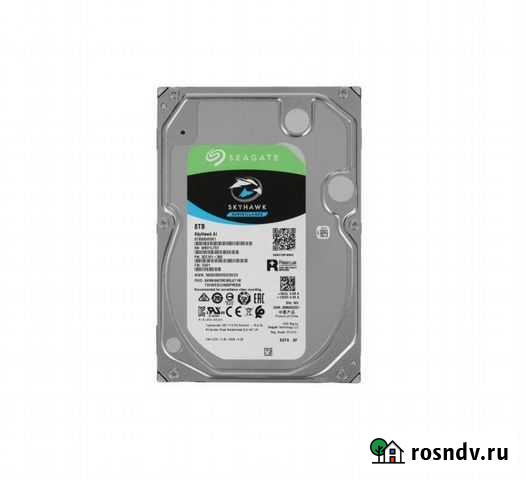 Жесткий диск HDD 8TB Seagate SkyHawk AI Новый Астрахань - изображение 1