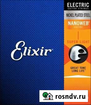 Струны 09-42 elixir 12002 nanoweb Москва - изображение 1