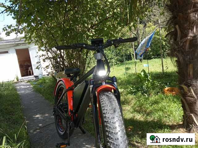 Электрофэтбайк полноприводный,1000 ватт.б/у Сочи - изображение 1