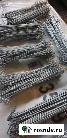 Оцинкованные спирали и стяжки для сварных габионов Великие Луки - изображение 1