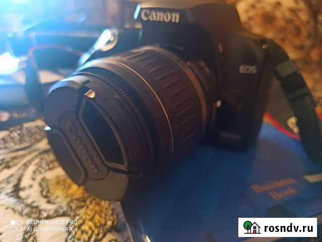 Зеркальный фотоаппарат Canon EOS 1000D kit Тверь - изображение 1