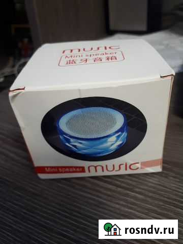 Музыкальная bluetooth (USB) колонка с подсветкой Чебоксары - изображение 1