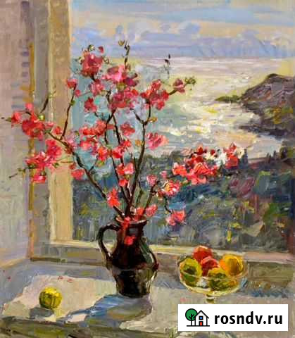 Картины маслом Натюрморт Крым художник Ольхов Севастополь - изображение 1