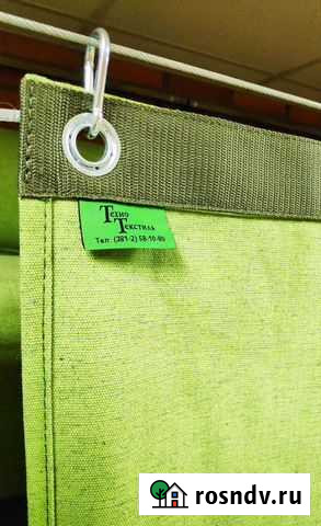 Шторы брезентовые для гаража 3,6*2,3 м Омск - изображение 1