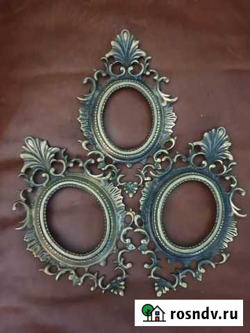 Рамка старинная бронзовая Мурино - изображение 1
