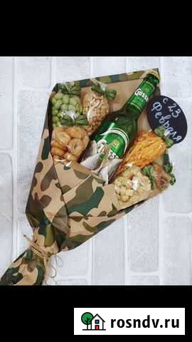 Мужской букет на 23 февраля Москва - изображение 1