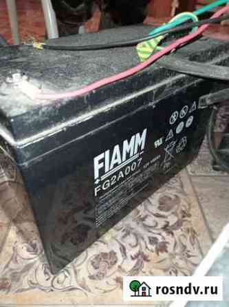Аккумулятор Fiamm FG2A007 12В 100Ач Пестрецы