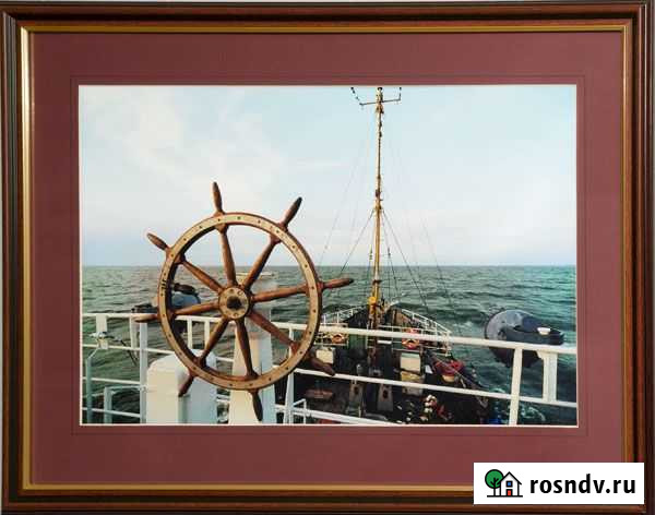 Штурвал корабельный Море Северный Каспий Астрахань - изображение 1