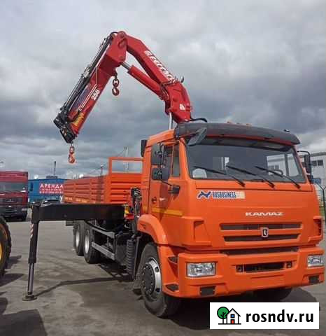 КамАЗ 65115 с КМУ, 2021 Благовещенск - изображение 1